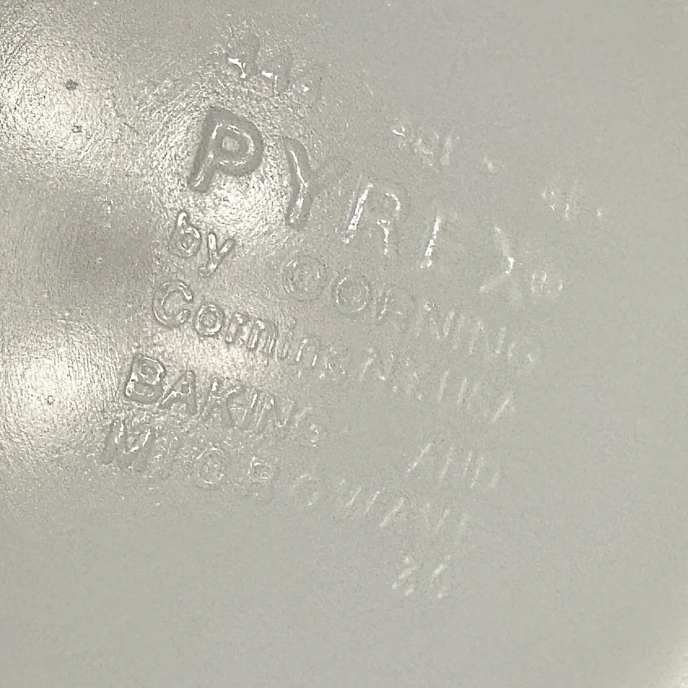 Vintage PYREX 10” Homestead Cinderella Mixing Bowl (#444)